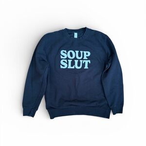 Black Graphic Sweater